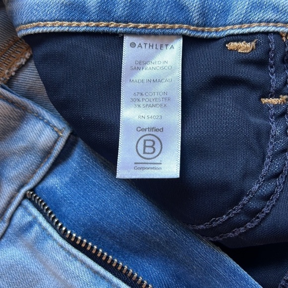 Athleta Sculptek Highwaist Jeans Size 0 - Picture 8 of 12